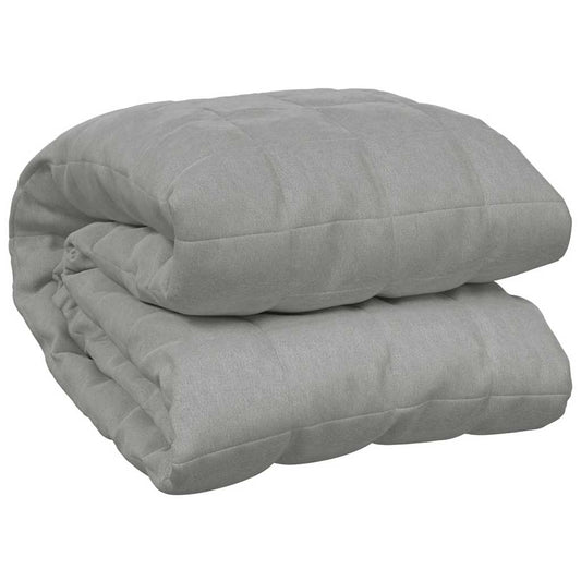 Weighted Blanket Grey 220x235 cm King 11 kg Fabric