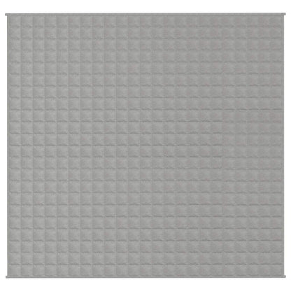 Weighted Blanket Grey 220x235 cm King 11 kg Fabric