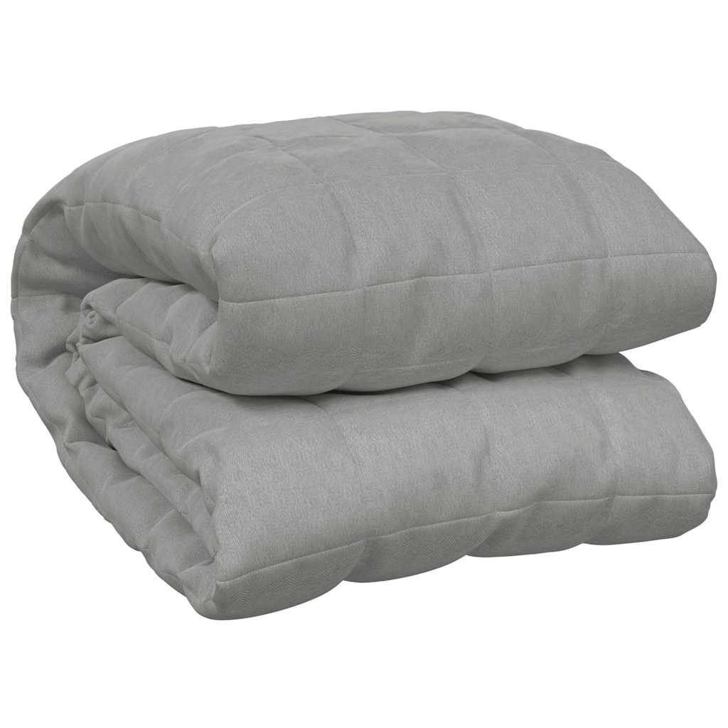 Weighted Blanket Grey 220x260 cm 15 kg Fabric