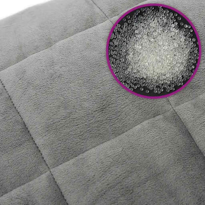 Weighted Blanket Grey 220x260 cm 15 kg Fabric