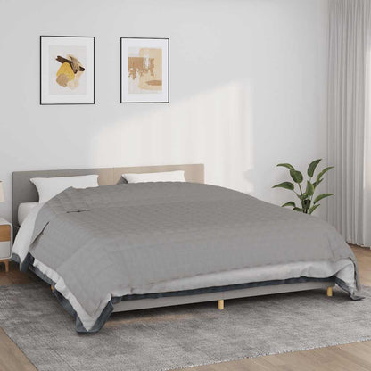 Weighted Blanket Grey 220x260 cm 15 kg Fabric