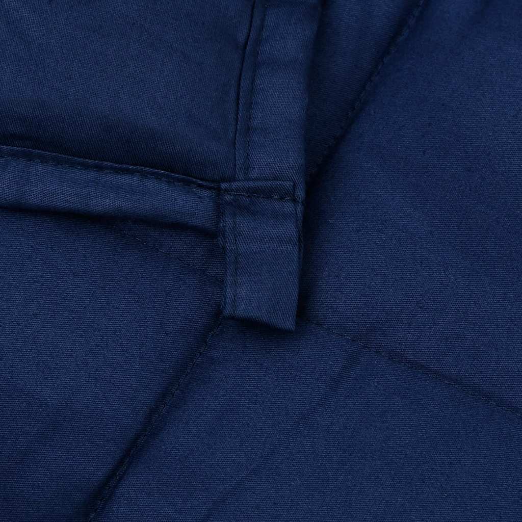 Weighted Blanket Blue 120x180 cm 5 kg Fabric