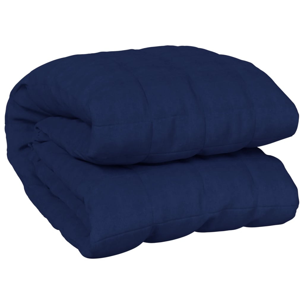 Weighted Blanket Blue 120x180 cm 9 kg Fabric