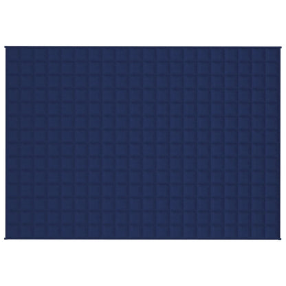 Weighted Blanket Blue 138x200 cm Single 10 kg Fabric