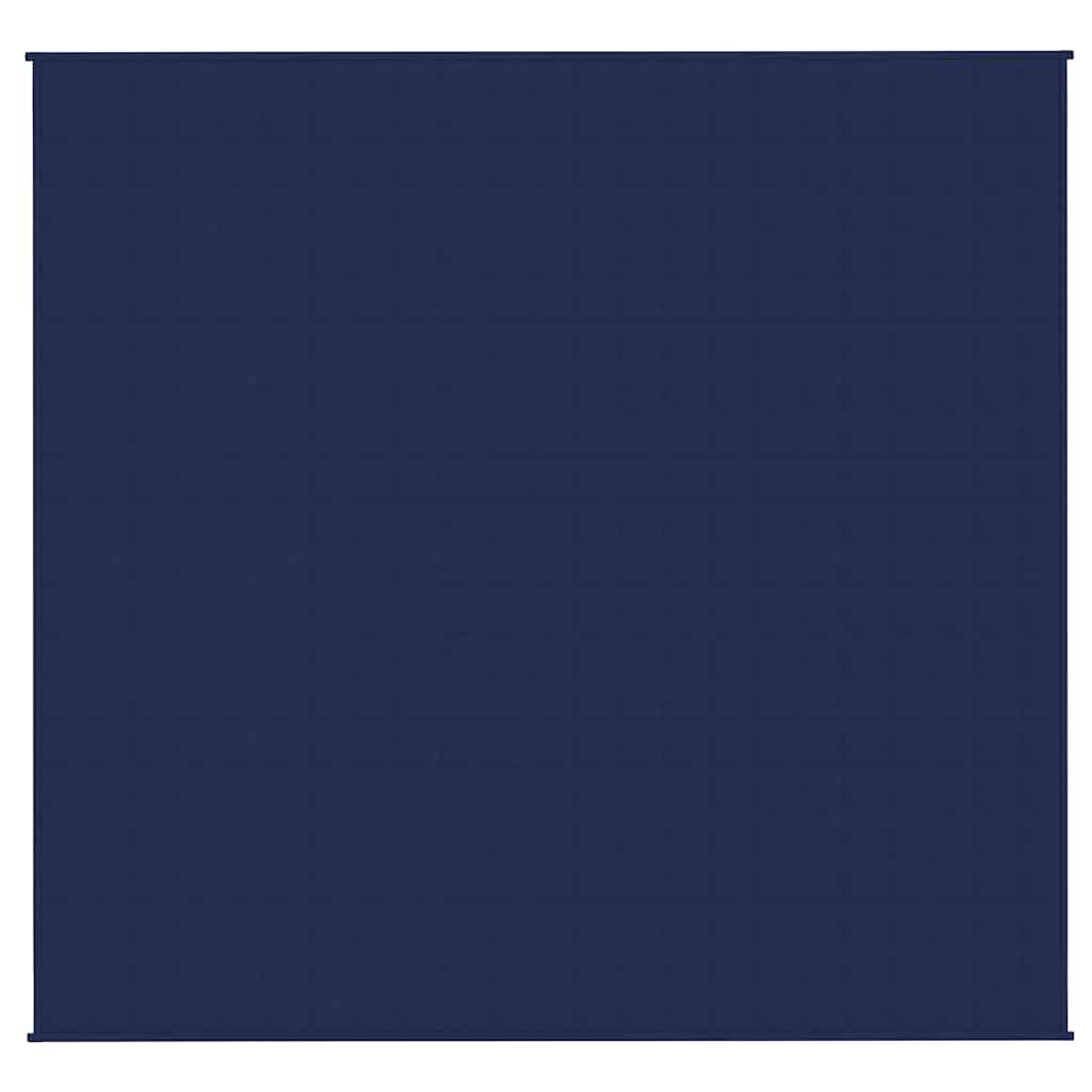 Weighted Blanket Blue 220x235 cm King 11 kg Fabric