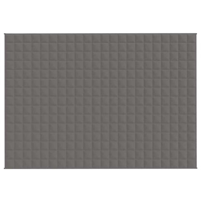Weighted Blanket Grey 155x220 cm 7 kg Fabric