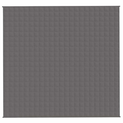 Weighted Blanket Grey 220x235 cm King 11 kg Fabric