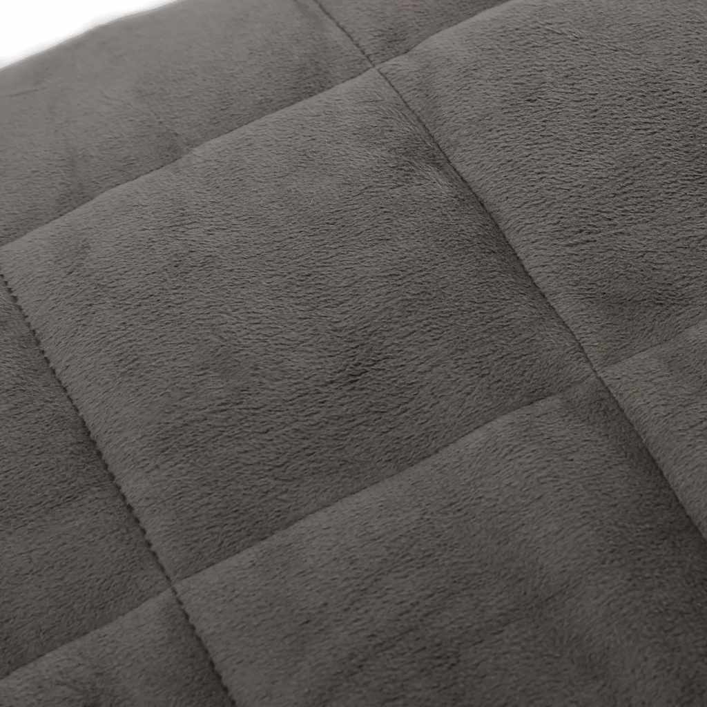 Weighted Blanket Grey 235x290 cm 15 kg Fabric