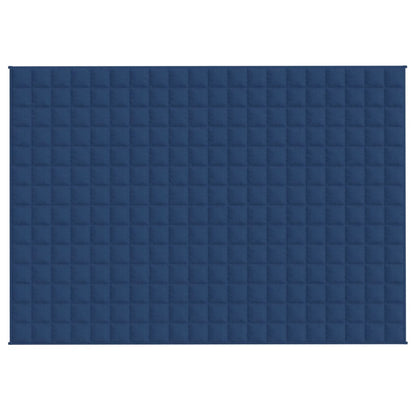 Weighted Blanket Blue 138x200 cm Single 10 kg Fabric