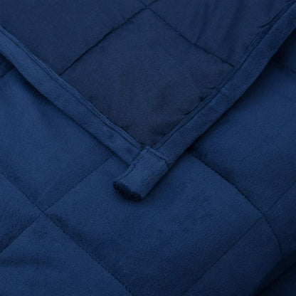 Weighted Blanket Blue 200x225 cm 9 kg Fabric