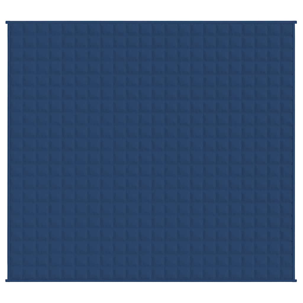 Weighted Blanket Blue 220x235 cm King 15 kg Fabric
