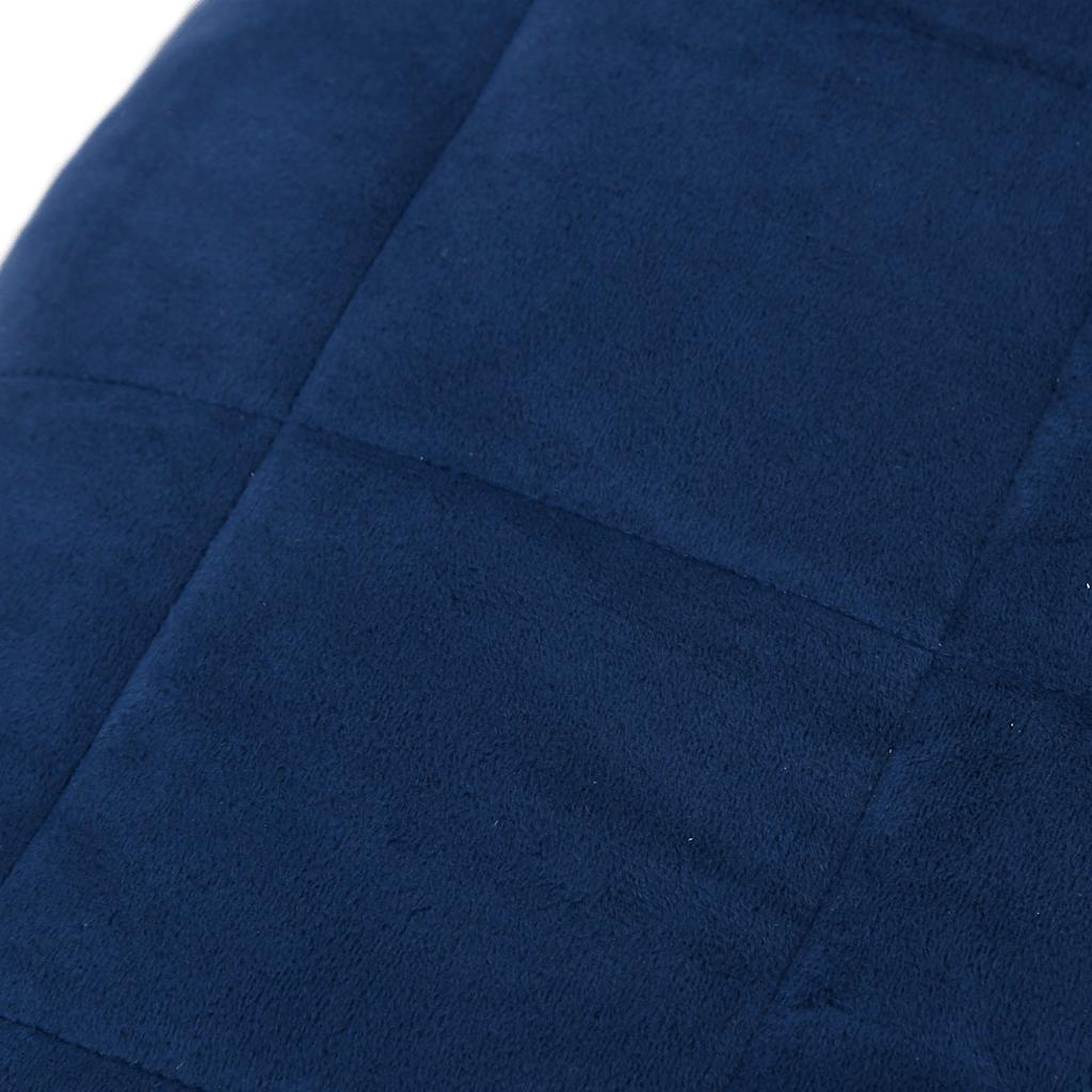 Weighted Blanket Blue 235x290 cm 15 kg Fabric