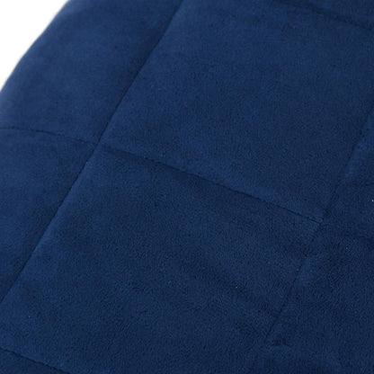 Weighted Blanket Blue 235x290 cm 15 kg Fabric