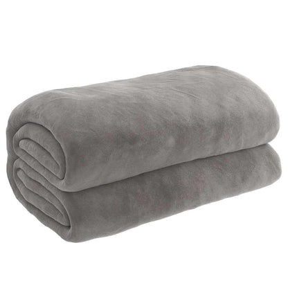 Weighted Blanket With Cover | Grey | Cotton, Glass beads, Polyester