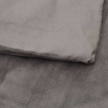 Weighted Blanket With Cover | Grey | Cotton, Glass beads, Polyester