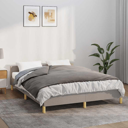 Weighted Blanket with Cover Grey 138x200 cm Single 10 kg Fabric