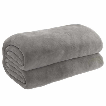 Weighted Blanket with Cover Grey 150x200 cm 7 kg Fabric