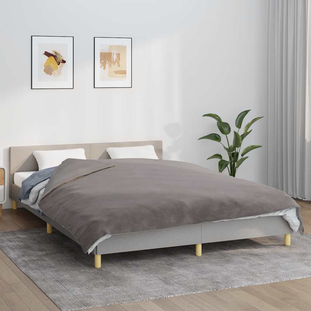 Weighted Blanket With Cover | Grey | Cotton | Large