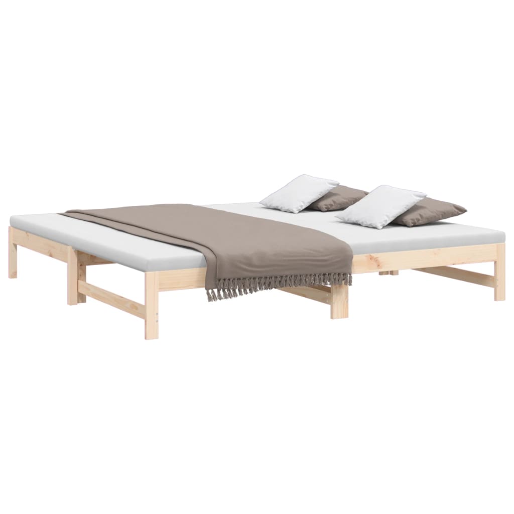 Day Bed | Natural Pine | Solid pinewood | Double