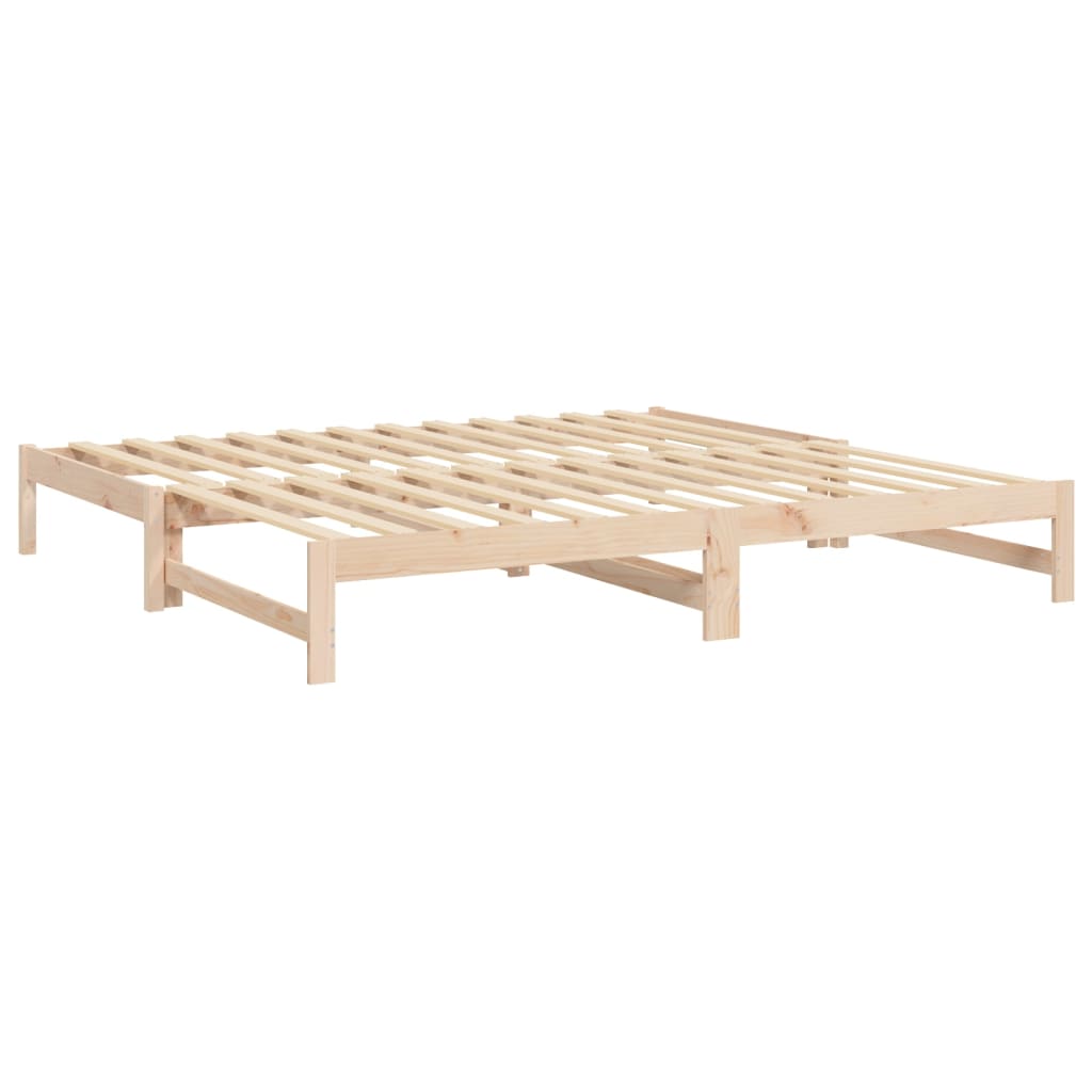 Day Bed | Natural Pine | Solid pinewood | Double
