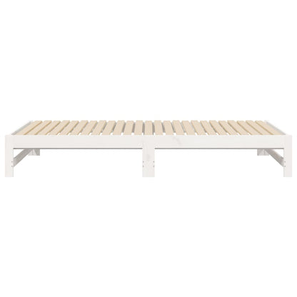 Day Bed | White | Solid pinewood | Double