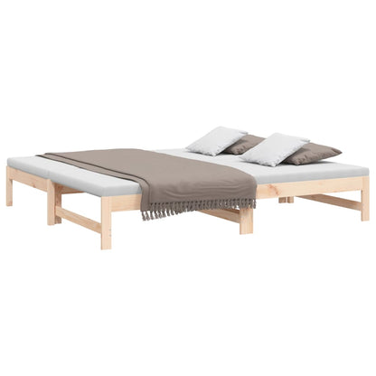 Day Bed | Natural Pine | Solid pinewood | 75 x 190 cm