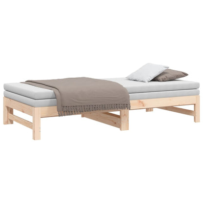 Day Bed | Natural Pine | Solid pinewood | 75 x 190 cm