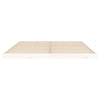 Bed Frame without Mattress White 160x200 cm Solid Wood Pine