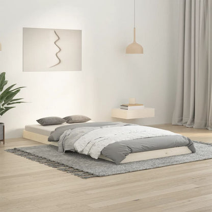 Bed Frame | White | Solid pine wood | Single | Durable  | Bed Frame