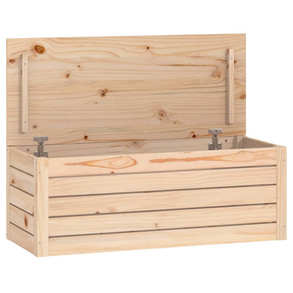 Storage Box 89x36,5x33 cm Solid Wood Pine