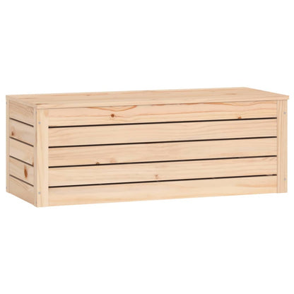 Storage Box 89x36,5x33 cm Solid Wood Pine
