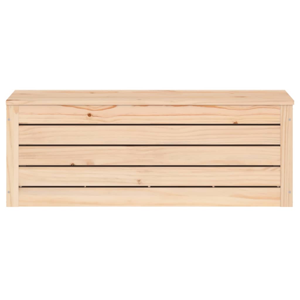 Storage Box 89x36,5x33 cm Solid Wood Pine