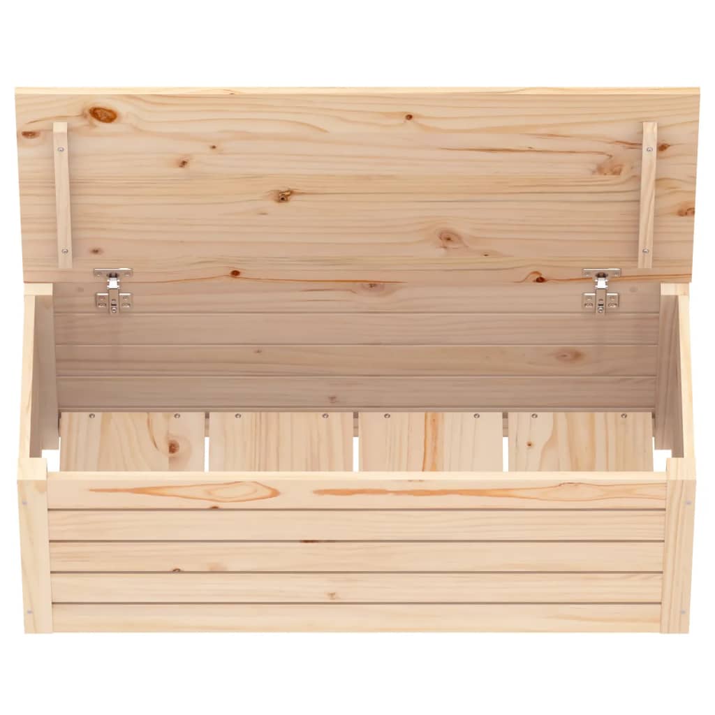 Storage Box 89x36,5x33 cm Solid Wood Pine