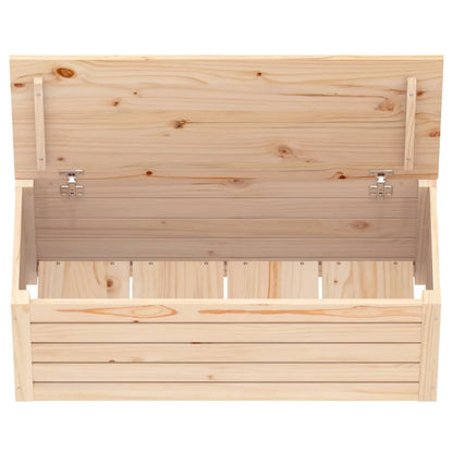 Storage Box 89x36,5x33 cm Solid Wood Pine