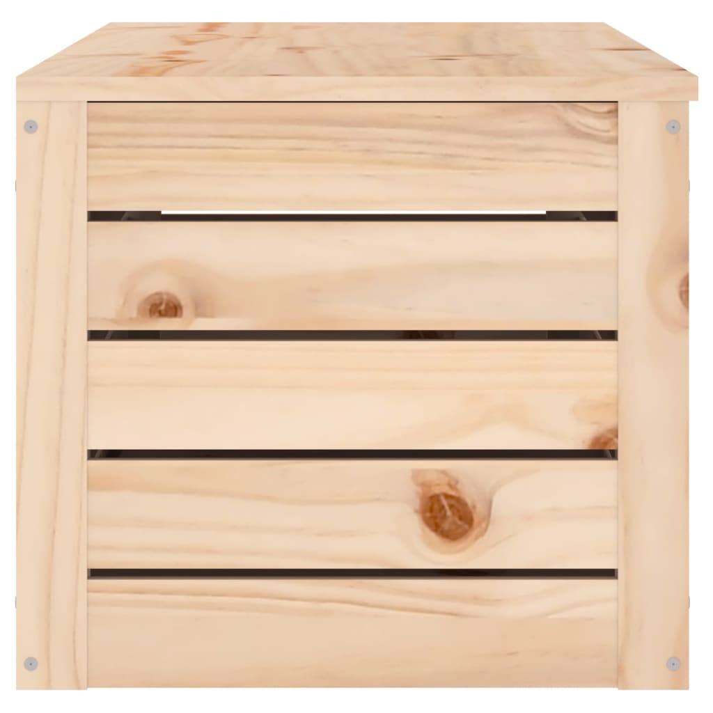 Storage Box 109x36,5x33 cm Solid Wood Pine