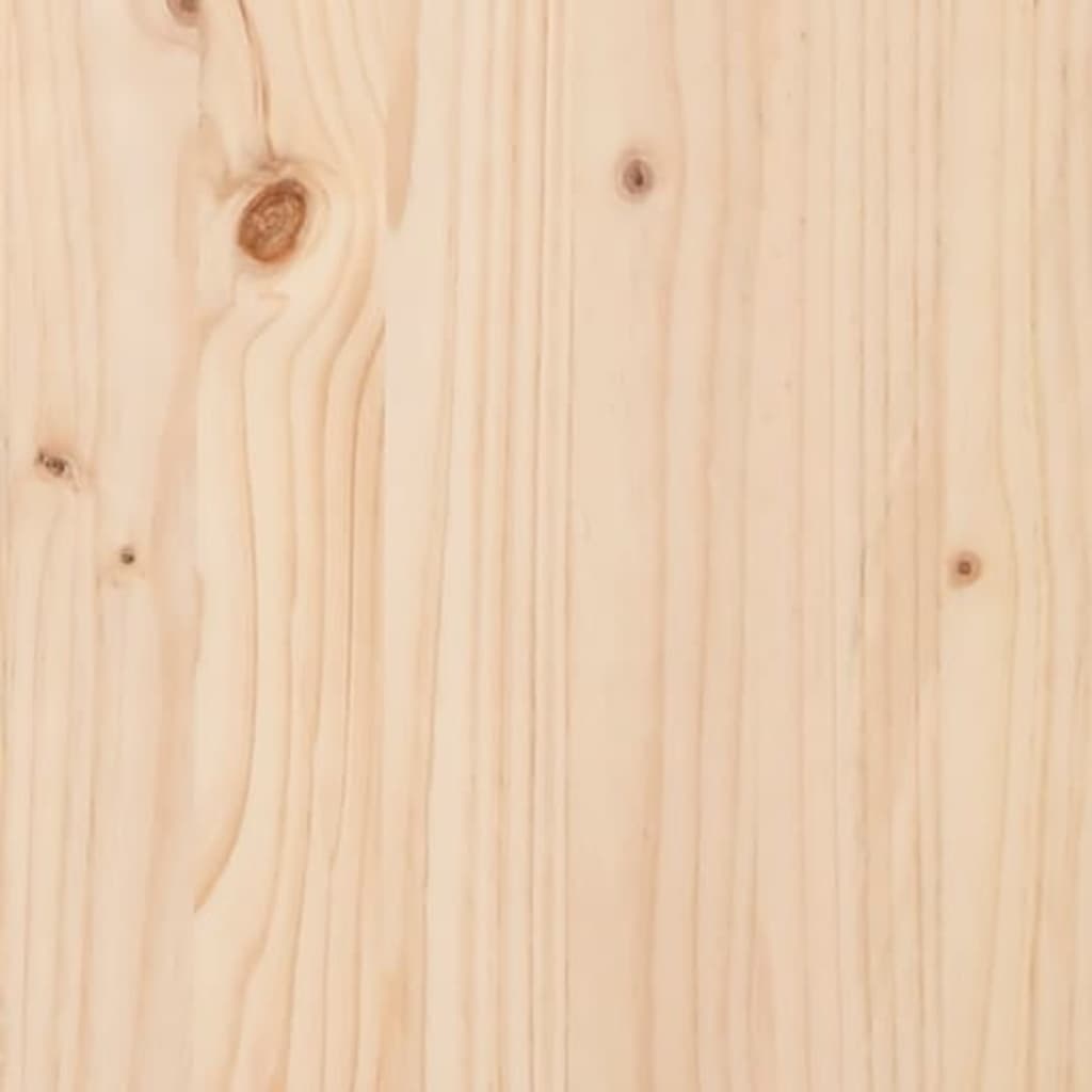 Storage Box 109x36,5x33 cm Solid Wood Pine