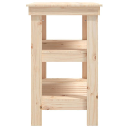 Work Bench 78,5x50x80 cm Solid Wood Pine