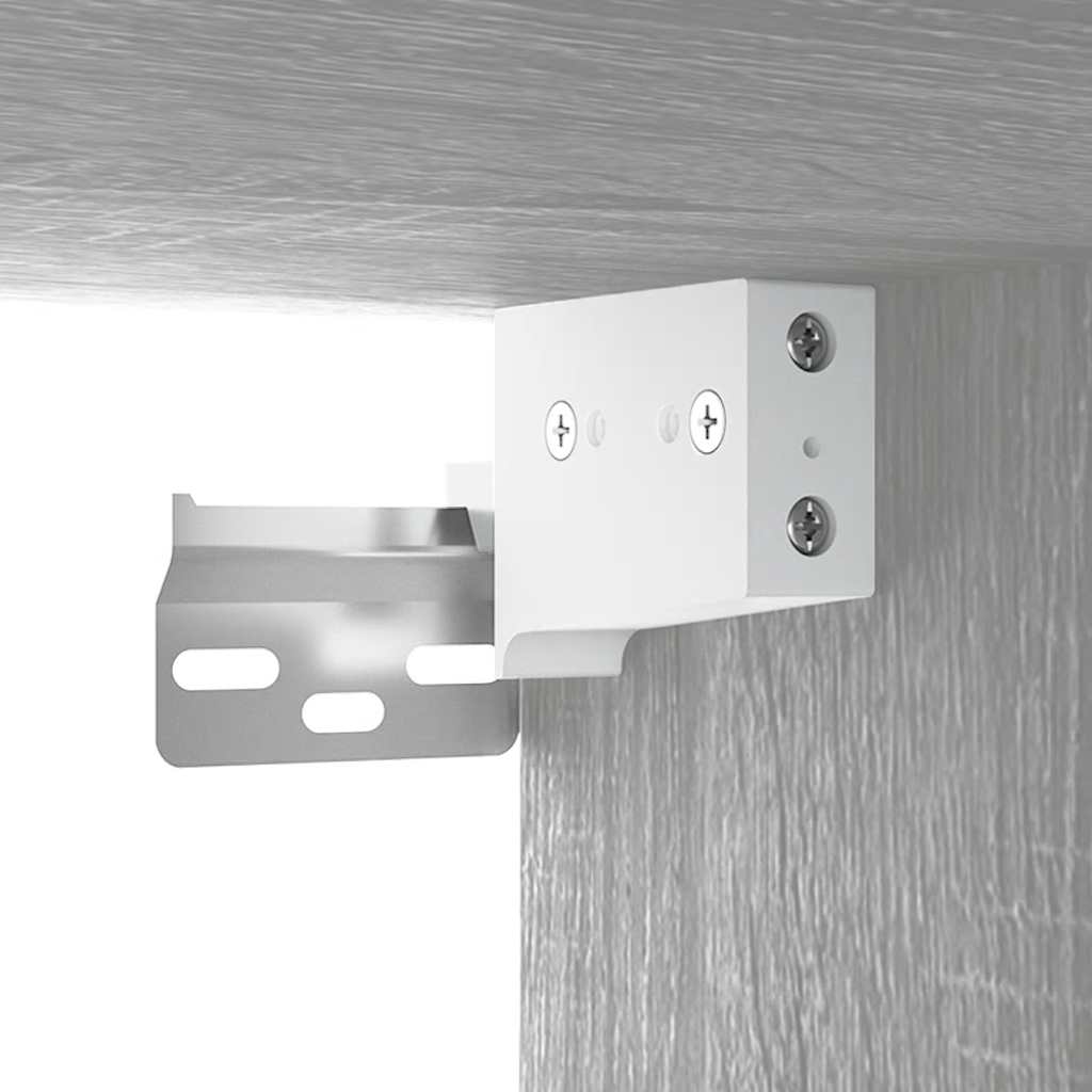 Sink Cabinet With Basin | Grey Sonoma, White | Engineered wood, Ceramic