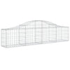 Arched Gabion Basket 78.7"x11.8"x15.7"/23.6" Galvanized Iron
