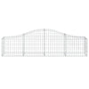 Arched Gabion Basket 78.7"x11.8"x15.7"/23.6" Galvanized Iron