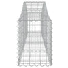 Arched Gabion Basket 78.7"x11.8"x15.7"/23.6" Galvanized Iron