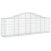 Arched Gabion Basket 78.7"x11.8"x23.6"/31.5" Galvanized Iron