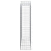 Arched Gabion Basket 200x50x200/220 cm Galvanised Iron