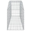 Arched Gabion Basket 78.7"x19.7"x23.6"/31.5" Galvanized Iron