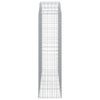 Arched Gabion Basket 200x50x180/200 cm Galvanised Iron