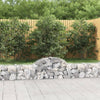 Arched Gabion Basket 78.7"x11.8"x15.7"/23.6" Galvanized Iron