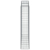 Arched Gabion Basket 200x50x200/220 cm Galvanised Iron