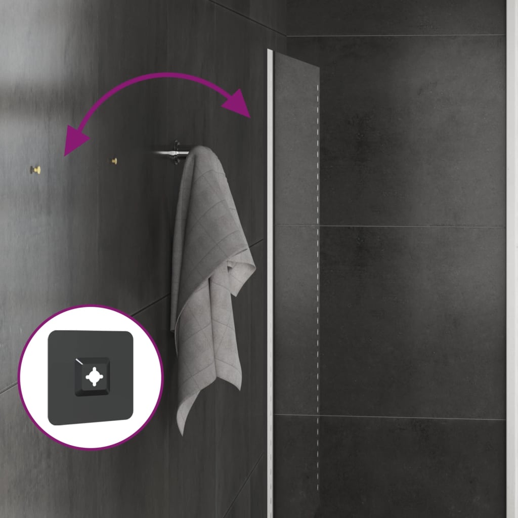 LED Bathroom Mirror 40x70 cm
