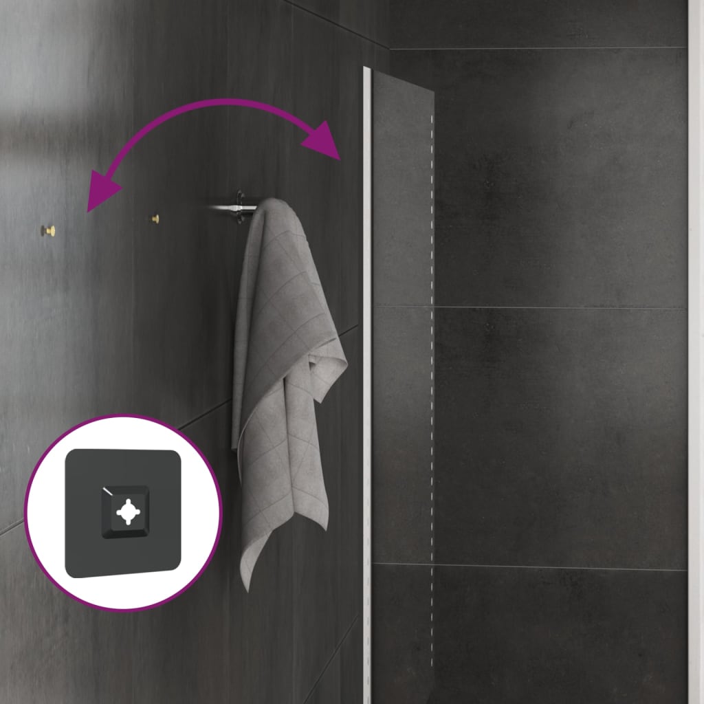 LED Bathroom Mirror 40x90 cm