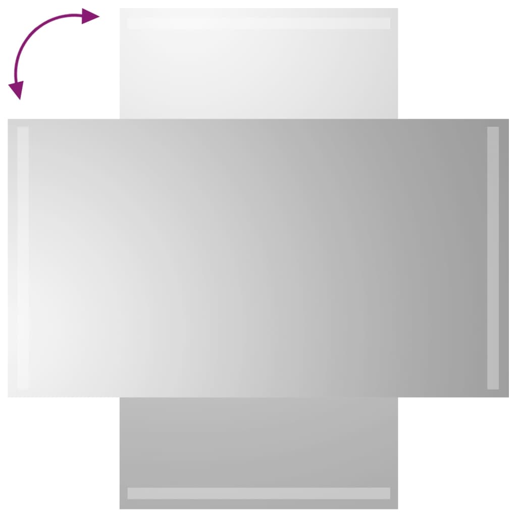 LED Bathroom Mirror 50x90 cm